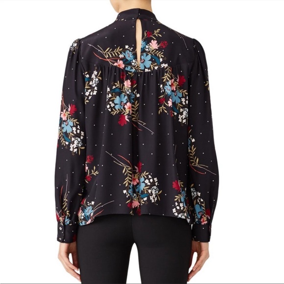 PARKER silk floral blouse - Picture 8 of 8
